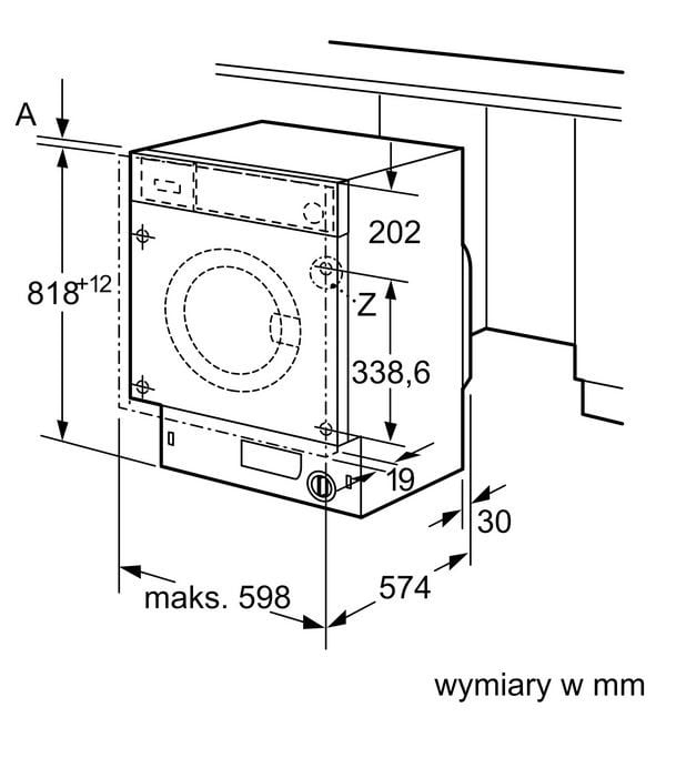 PRALKA AUTOMATYCZNA 8KG WIW28540EU - obrazek 2