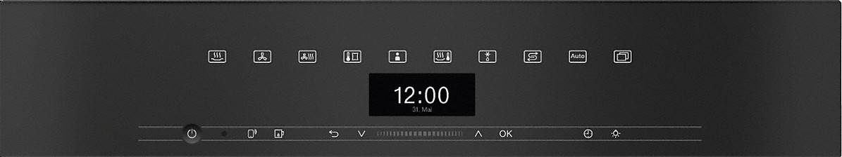 Kompaktowy piekarnik parowy z WiFi i BrilliantLight DGC 7440 HC Pro ObsidianBlack Miele - obrazek 3