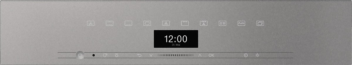 Piekarnik do zabudowy kompaktowy PerfectClean H 7440 B GraphitGrey Miele - obrazek 3