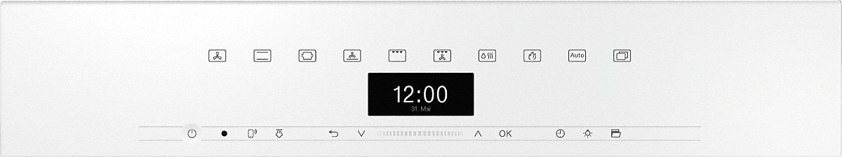 Piekarnik do zabudowy z pyrolizą bezuchwytowy H 7464 BPX BrilantWhite Miele - obrazek 3