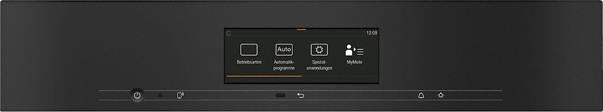 Piekarnik do zabudowy z pyrolizą H 7860 BP ObsidianBlack Miele - obrazek 4