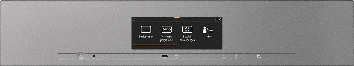 Piekarnik do zabudowy z pyrolizą bezuchwytowy H 7860 BPX GraphitGrey Miele - obrazek 3