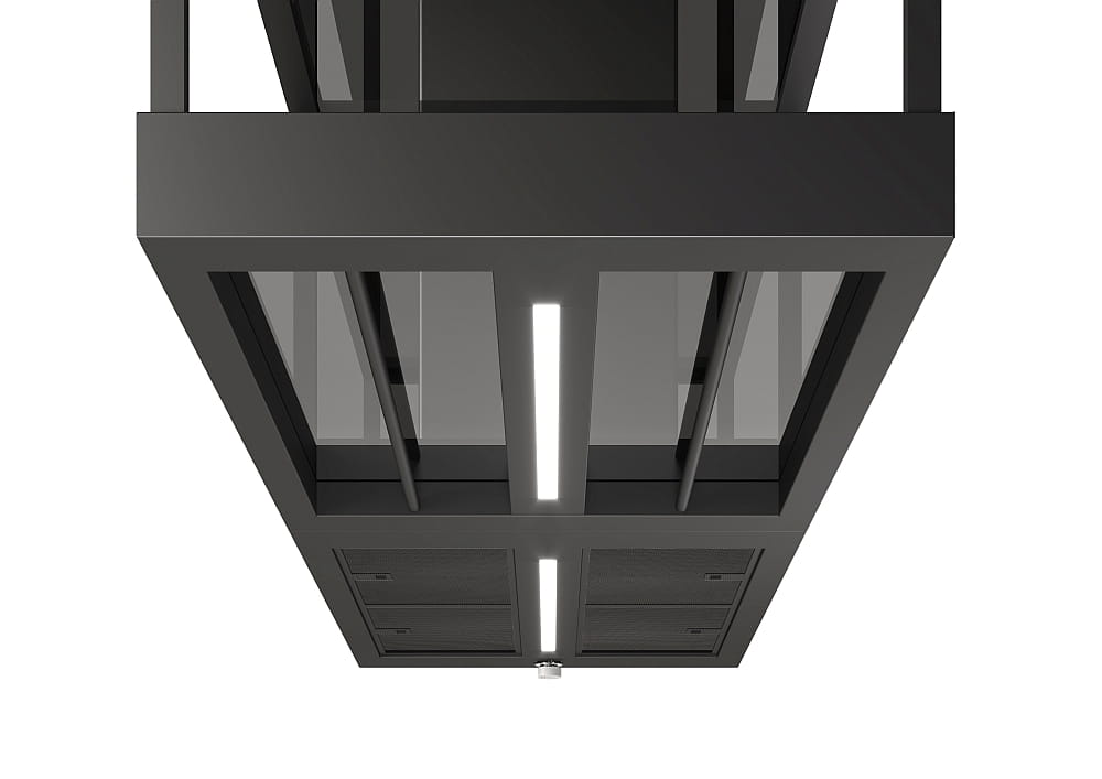 Okap wyspowy T-SHELF BK MATT 180 - obrazek 7