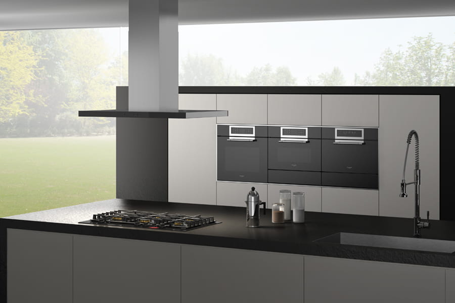Podgrzewana szuflada 15cm CLUSTER CONCEPT FU-FCLWD 150 BK - obrazek 3