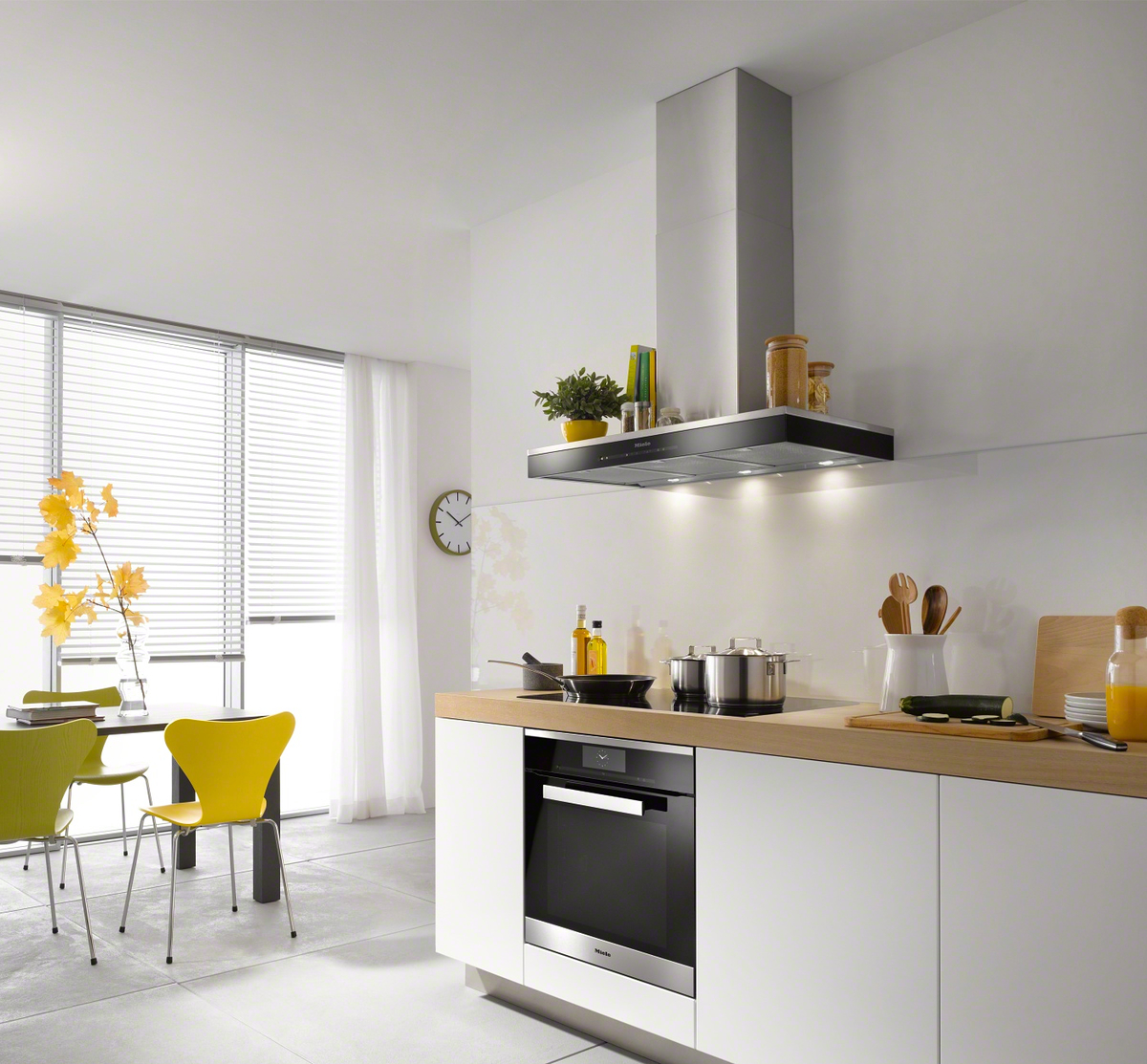 Wyciąg przyścienny DA 6698 W Puristic Edition 6000 Stal szlachetna Miele - obrazek 3