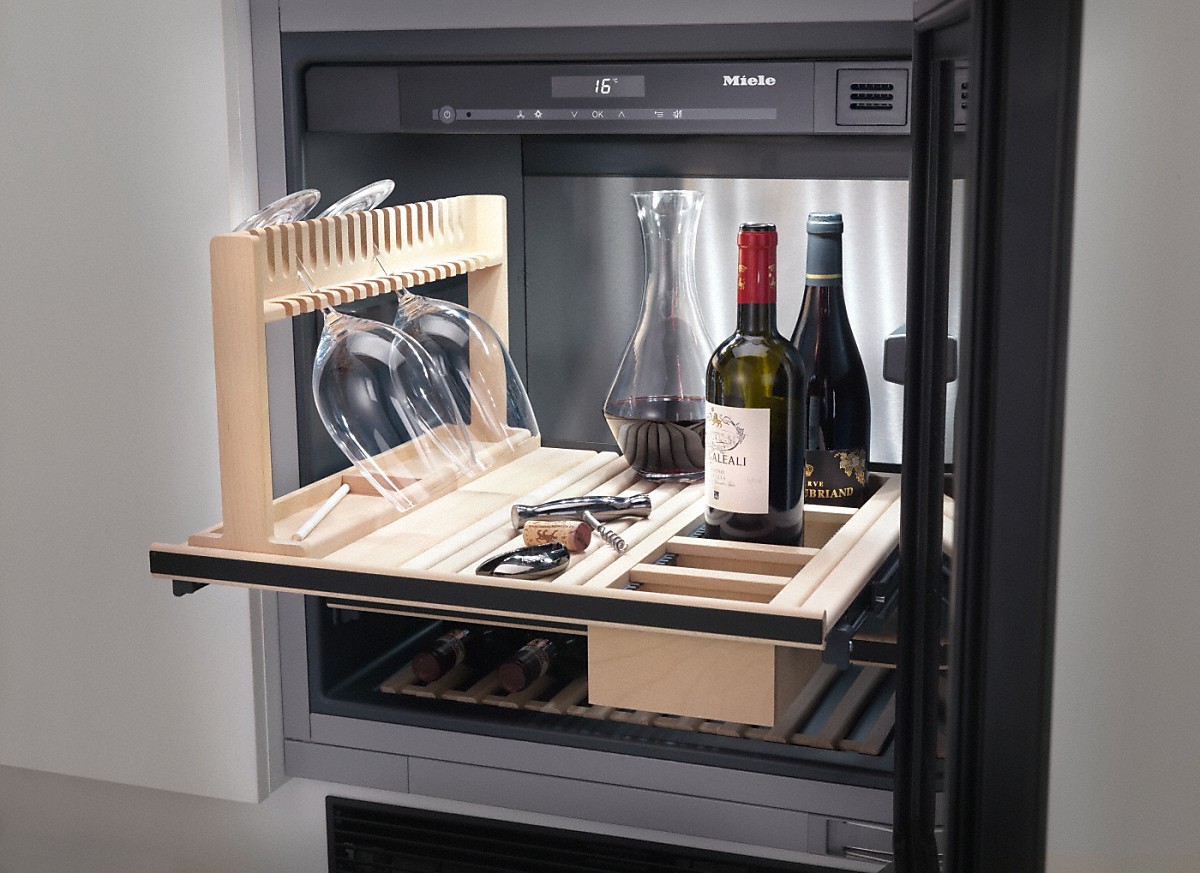 Chłodziarka na wino do zabudowy z Push2open i SommelierSet KWT 6312 UGS Miele - obrazek 3