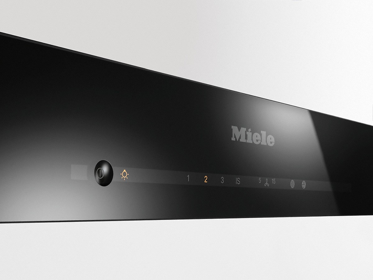 Wyciąg wyspowy DA 6708 D Aura Ed. 6000 ObsidianBlack Miele - obrazek 4
