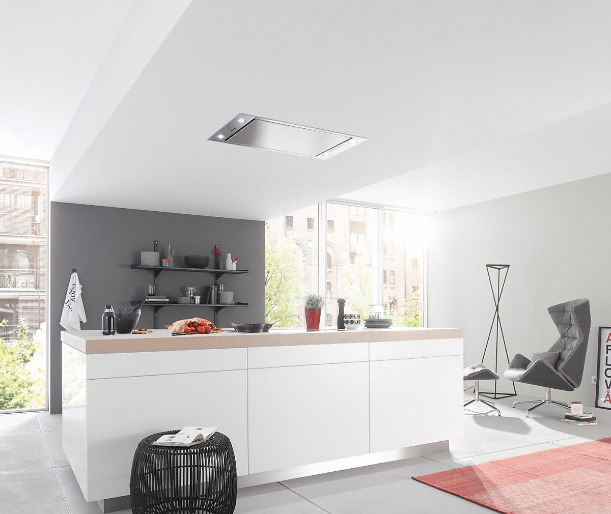 Wyciąg sufitowy DA 2808 BrilantWhite Miele - obrazek 2