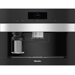 Ekspres do kawy do zabudowy z DirectWater CVA 7845 Cleansteel Miele