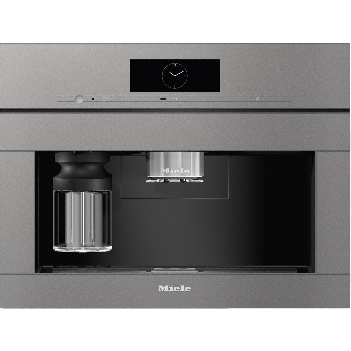 Ekspres do kawy do zabudowy z DirectWater CVA 7845 GraphitGrey Miele