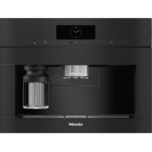 Ekspres do kawy do zabudowy z DirectWater CVA 7845 ObsidianBlack Miele