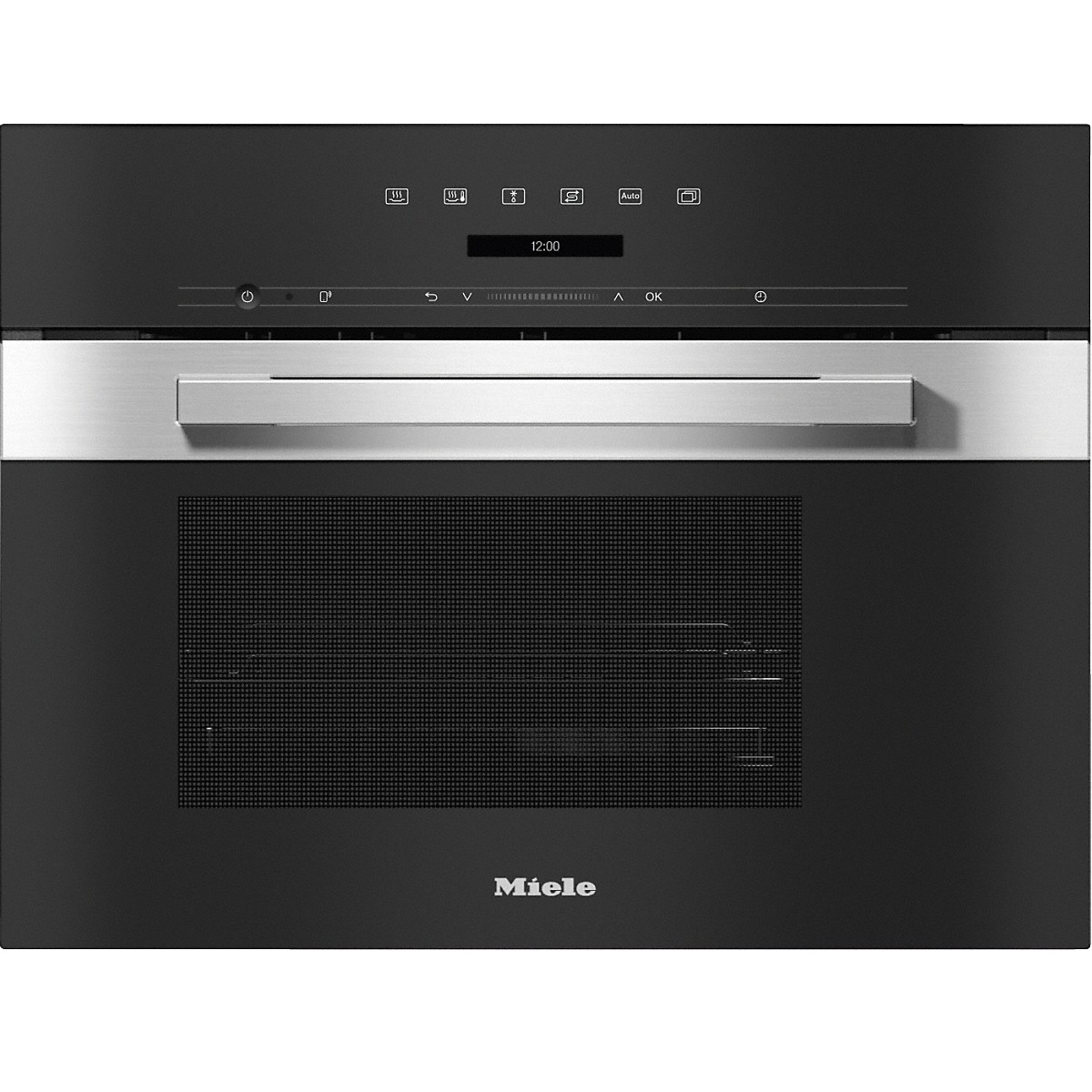 Urządzenie do gotowania na parze do zabudowy DG 7240 CleanSteel Miele