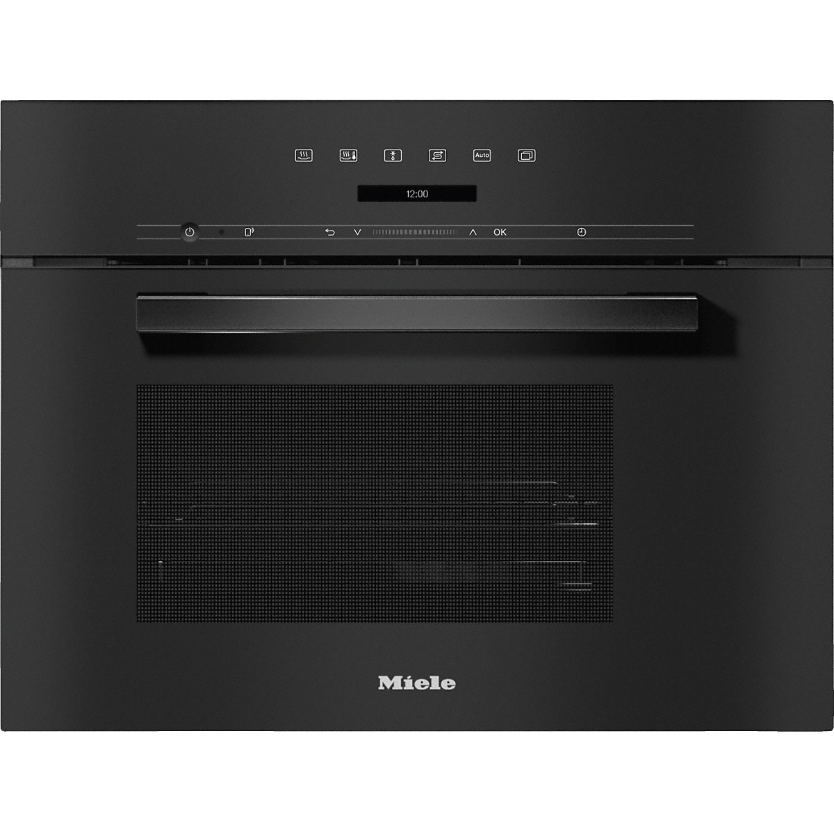Urządzenie do gotowania na parze do zabudowy DG 7240 ObsidianBlack Miele