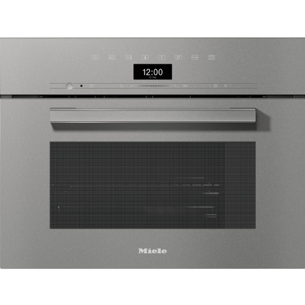 Urządzenie do gotowania na parze do zabudowy z Wi-Fi DG 7440 GraphitGrey Miele