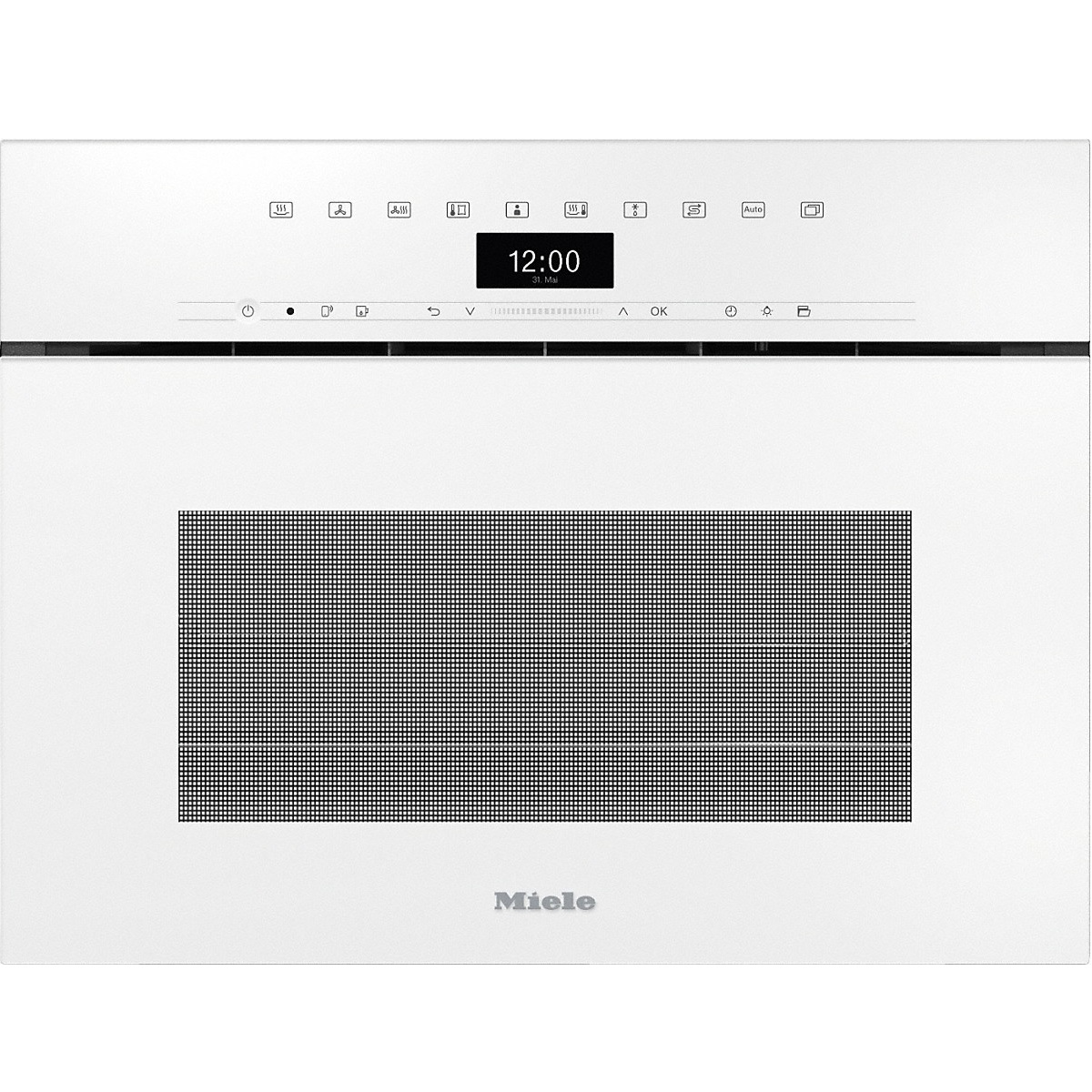 Kompaktowy piekarnik parowy bezuchwytowy DGC 7440 HCX Pro BrilantWhite Miele