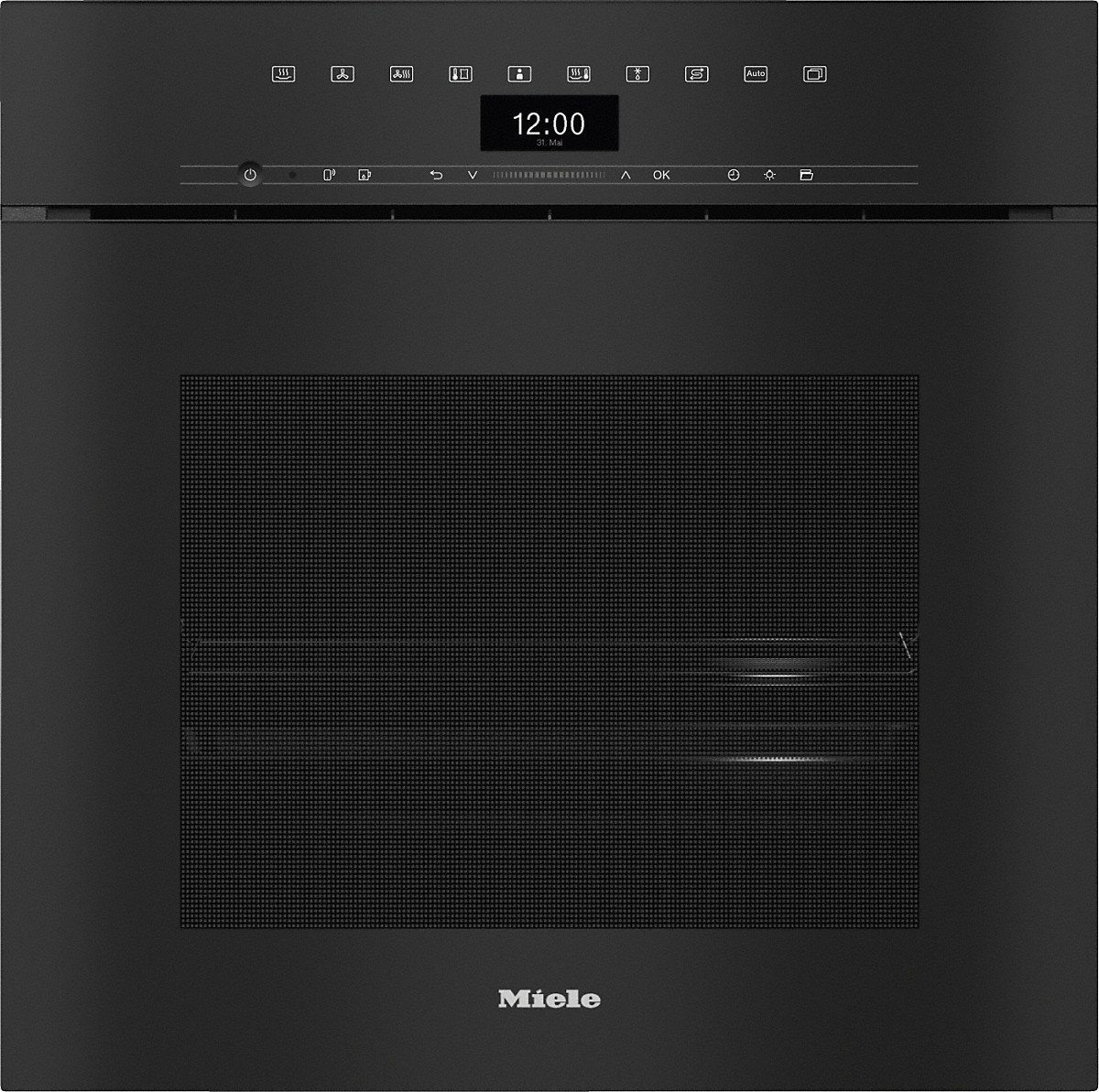 Bezuchwytowy piekarnik parowy z WiFi i BrilliantLight DGC 7460 HCX Pro ObsidianBlack Miele