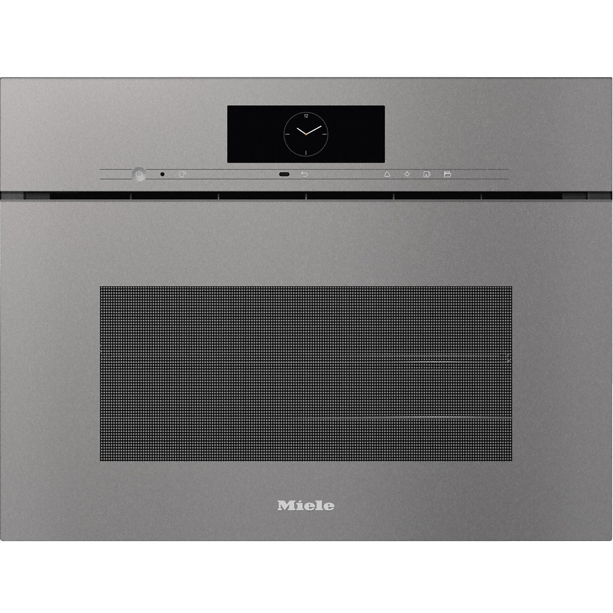 Kompaktowy piekarnik parowy bezuchwytowy DGC 7840 HCX Pro GraphitGrey Miele
