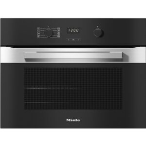 Piekarnik do zabudowy kompaktowy H 2840 B CleanSteel Miele