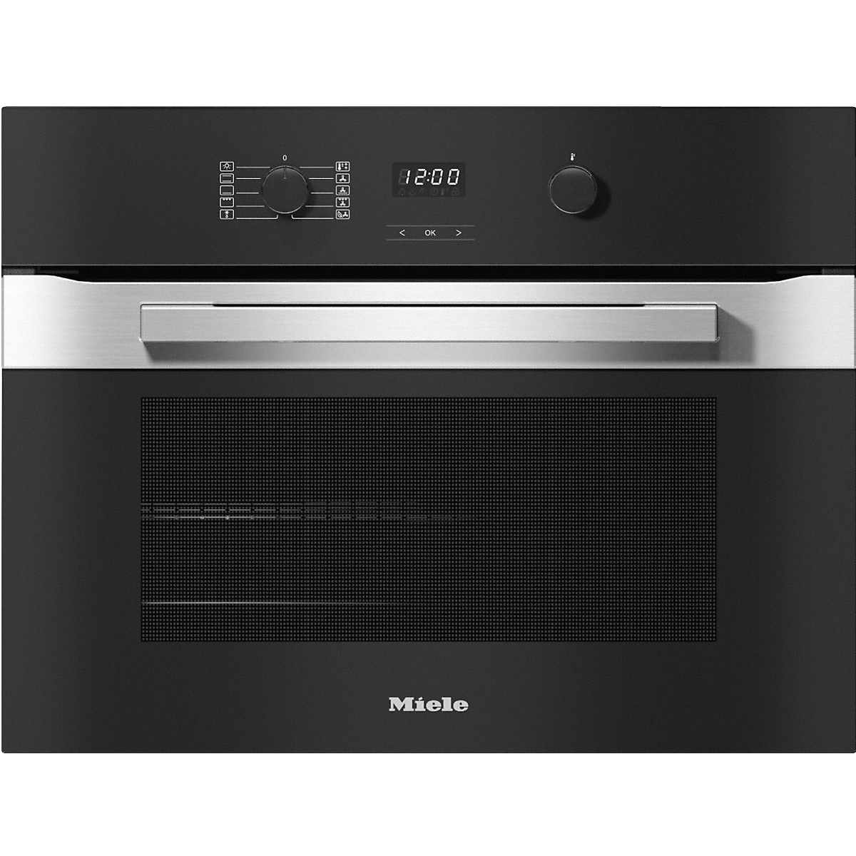 Piekarnik do zabudowy kompaktowy H 2840 B CleanSteel Miele