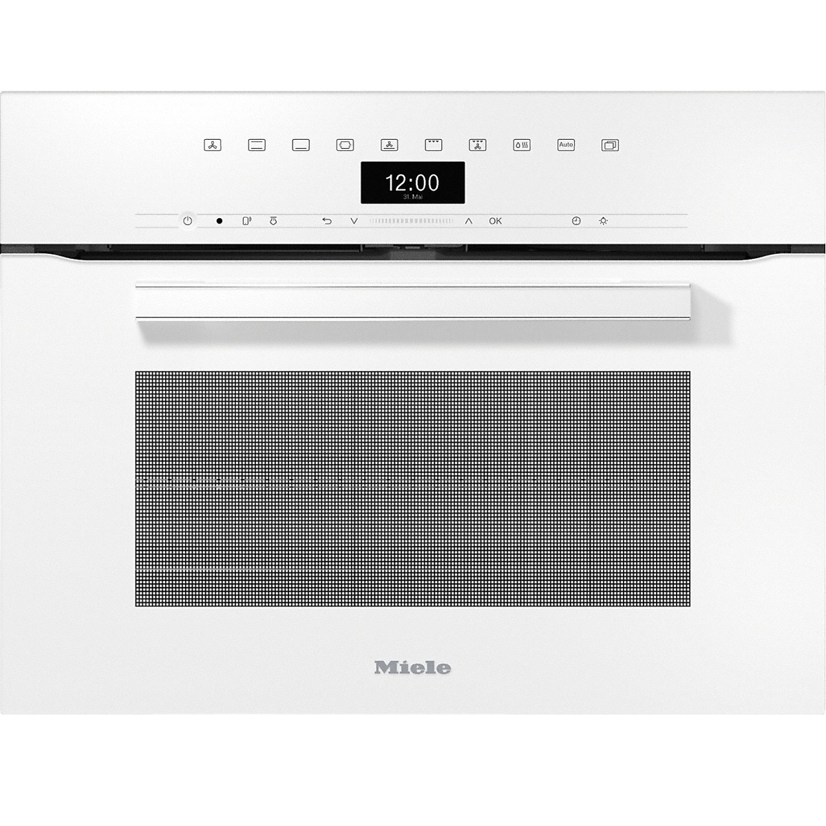 Piekarnik do zabudowy kompaktowy PerfectClean H 7440 B BrilantWhite Miele
