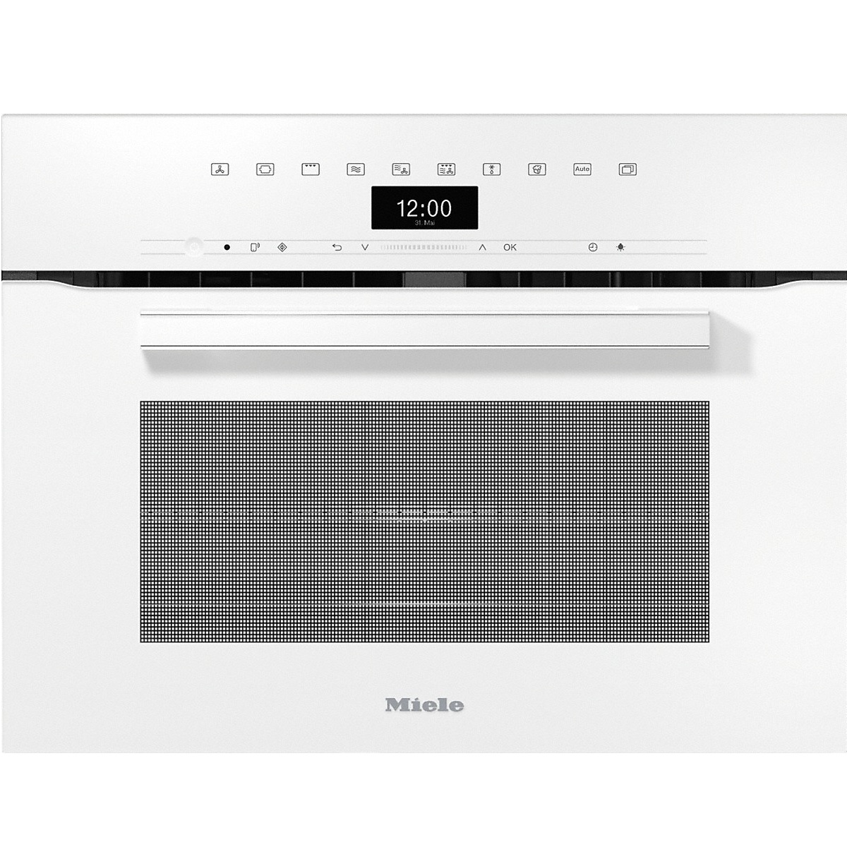 Piekarnik do zabudowy z kuchnią mikrofalową H 7440 BM BrilantWhite Miele