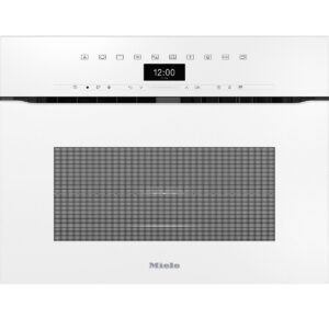 Piekarnik do zabudowy bezuchwytowy z kuchnią mikrofalową H 7440 BMX BrilantWhite Miele