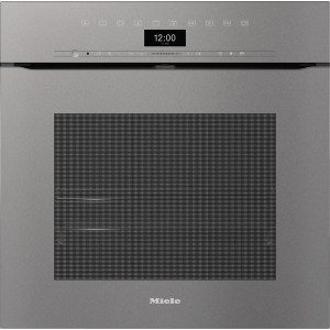 Piekarnik do zabudowy z pyrolizą bezuchwytowy H 7464 BPX GraphitGrey Miele