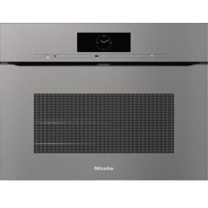 Piekarnik do zabudowy kompaktowy bezuchwytowy BrillantLight H 7840 BPX GraphitGrey Miele