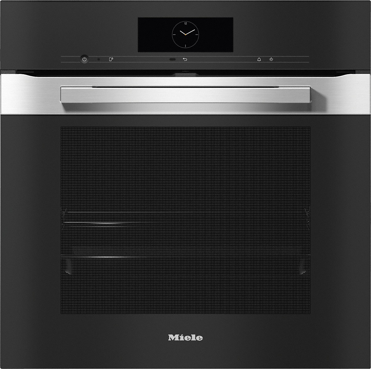 Piekarnik do zabudowy z pyrolizą H 7860 BP Stal CleanSteel Miele