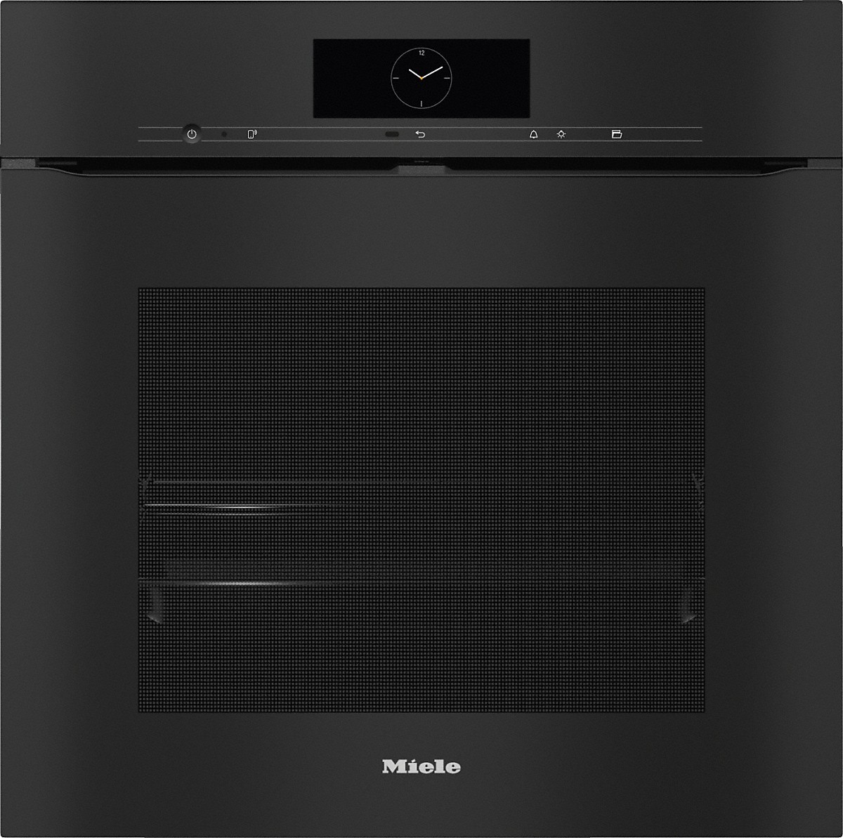 Piekarnik do zabudowy z pyrolizą bezuchwytowy H 7860 BPX ObsidianBlack Miele