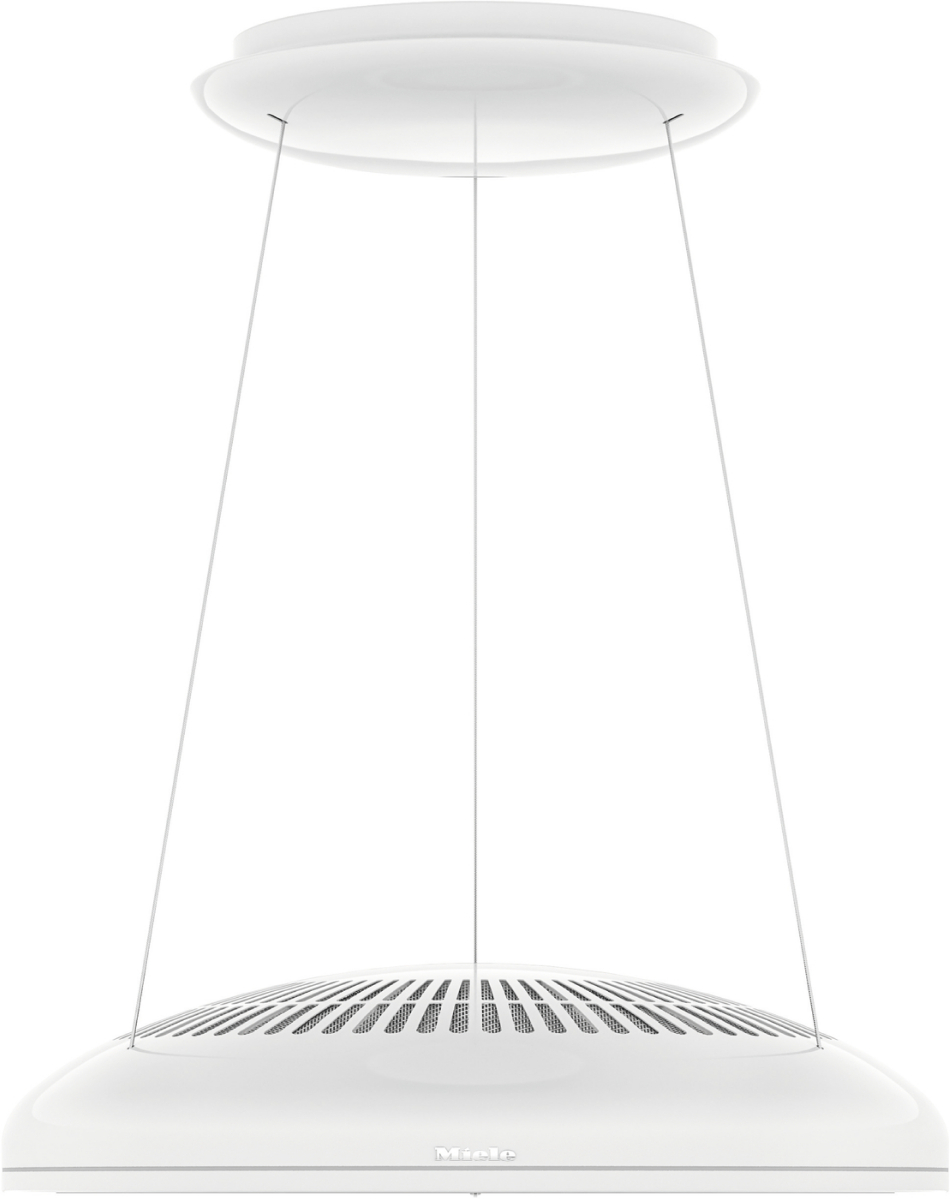 Wyciąg wyspowy DA 7078 D Aura 3.0 White Loom BrilantWhite Miele - obrazek 4