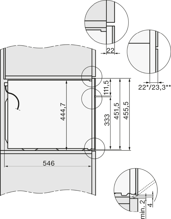 Piekarnik do zabudowy z kuchnią mikrofalową H 7240 BM CleanSteel Miele - obrazek 2