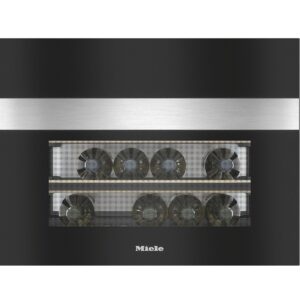 Chłodziarka na wino do zabudowy z FlexiFrame Plus i Push2open KWT 7112 iG CleanSteel Miele