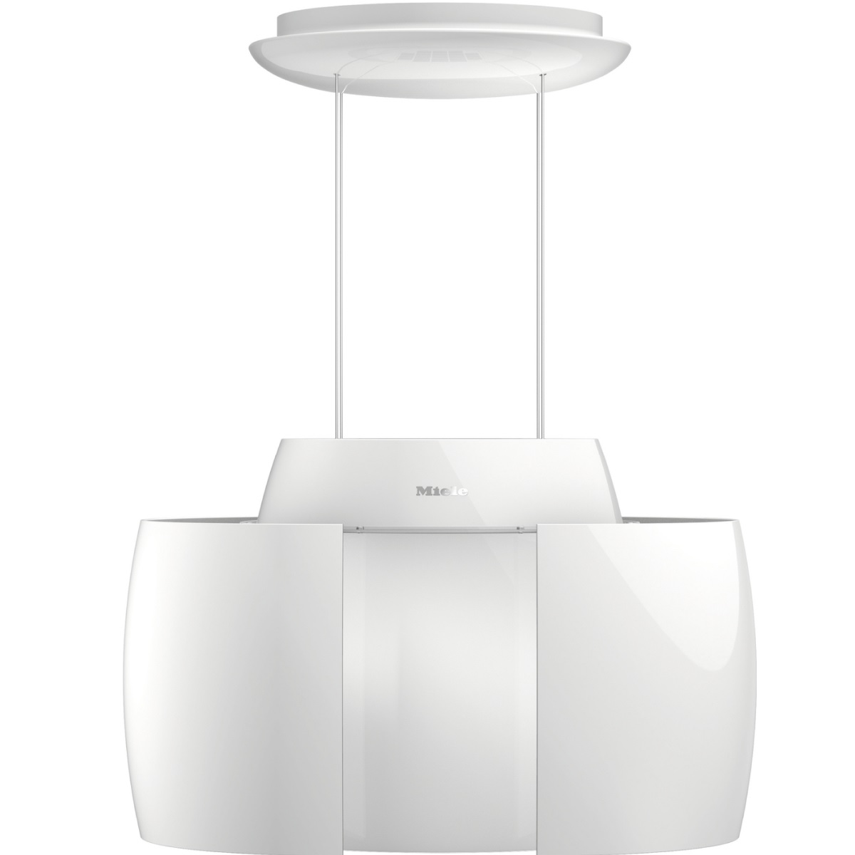 Wyciąg wyspowy DA 7378 D Aura 4.0 Ambient BrilantWhite Miele