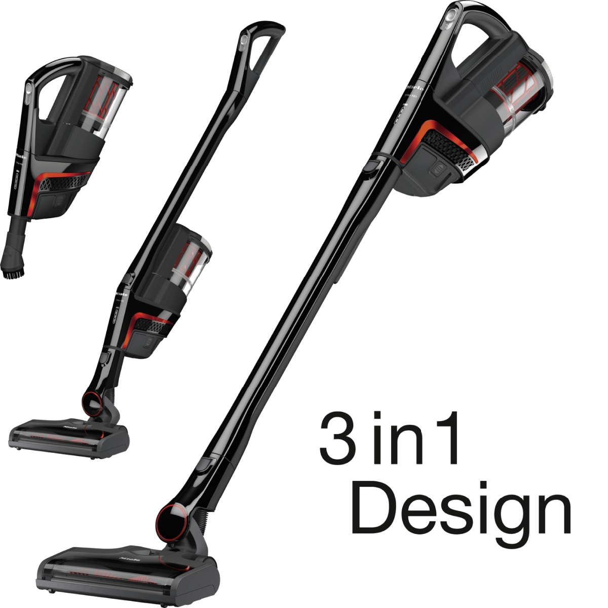 Odkurzacz akumulatorowy Triflex HX1 Facelift - SMUL1 ObsidianBlack Miele