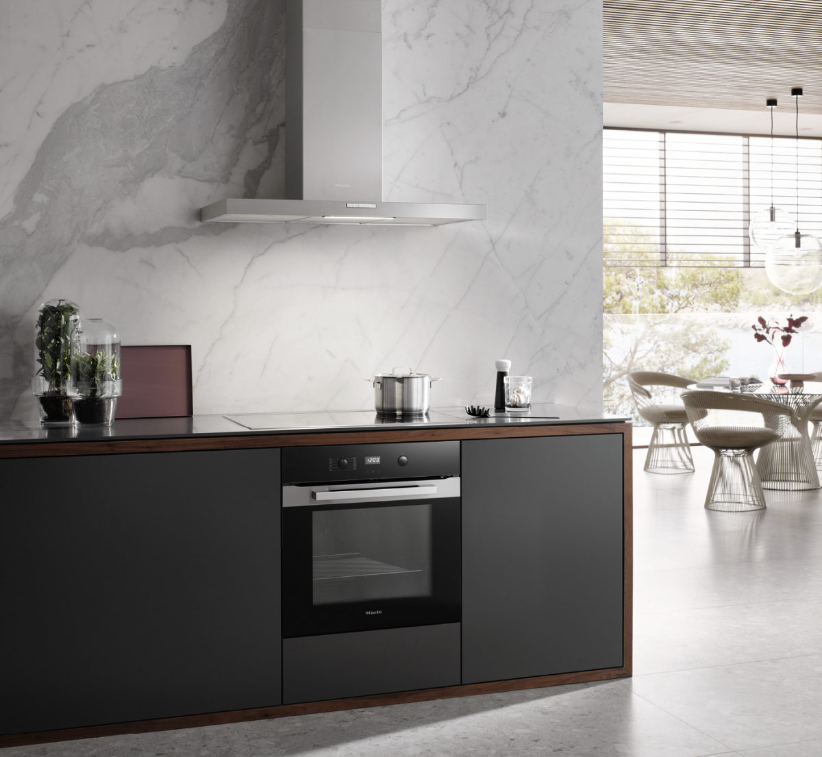 Wyciąg przyścienny z przyciskami EasySwitch DAW 1920 Active Miele - obrazek 3