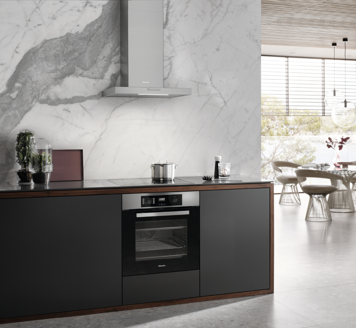 Wyciąg przyścienny z przyciskami EasySwitch DAW 1620 Active Miele - obrazek 2