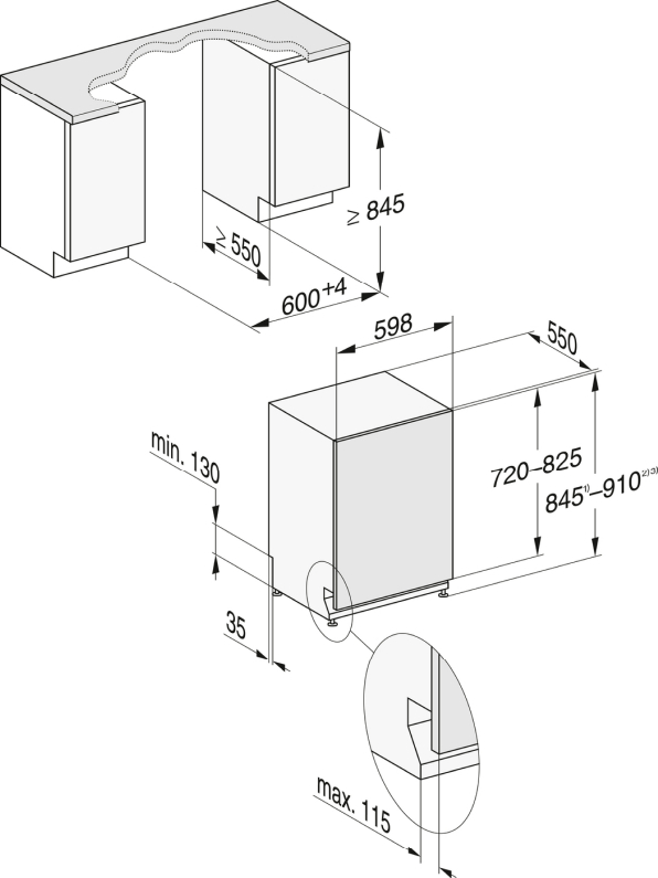 Zmywarka zintegrowana z FrontFit G 7285 SCVi XXL Miele - obrazek 2
