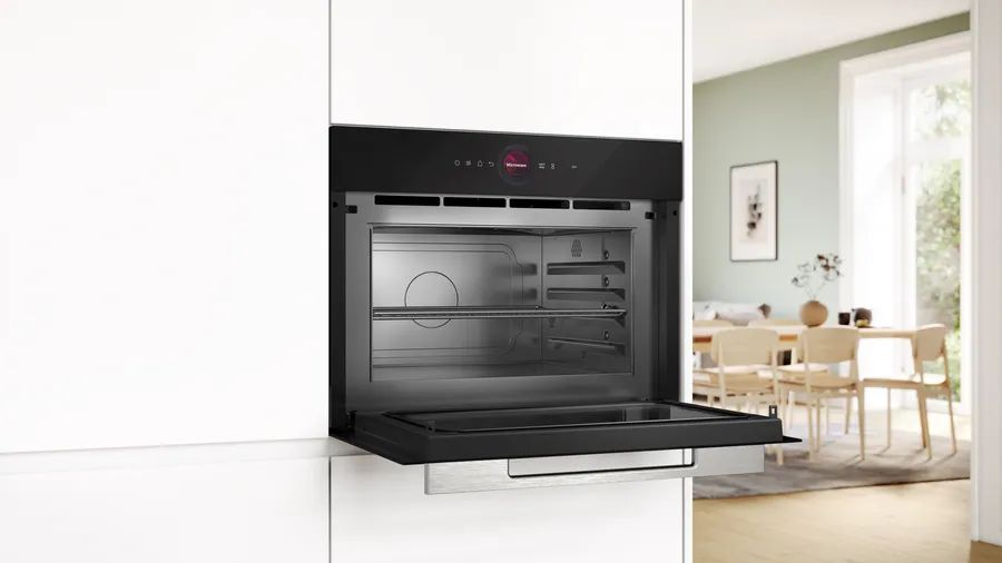 Piekarnik z mikrofalą Bosch Series 8 CEG732XB1 do zabudowy - obrazek 4