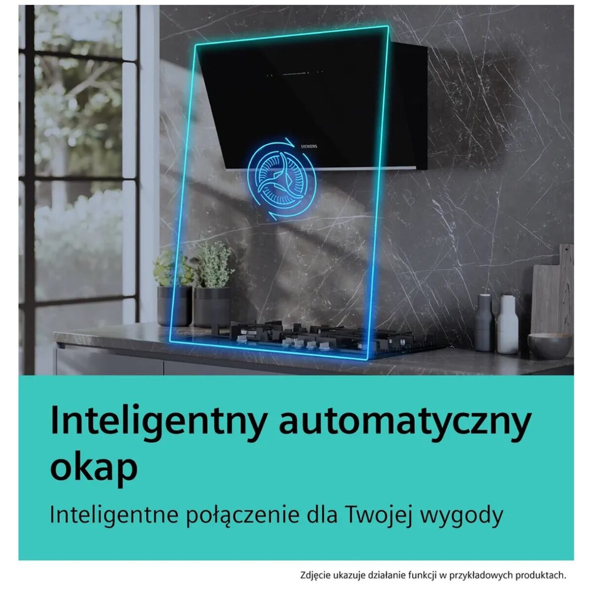 Płyta gazowa Siemens iQ700 ER9A6SH40 90 cm Szkło hartowane, Czarny - obrazek 9