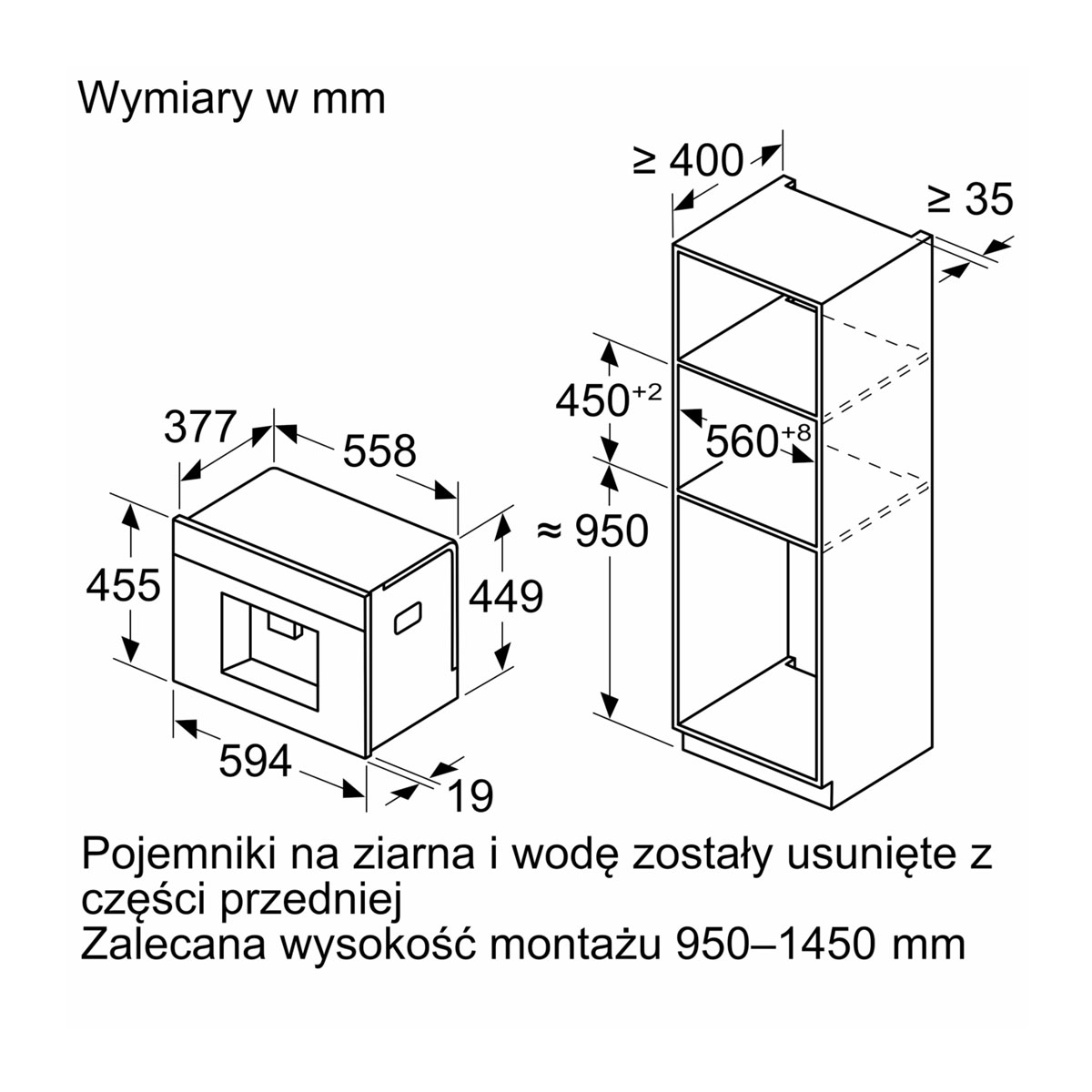 Ekspres do kawy Siemens CT718L1B0 iQ700 do zabudowy - obrazek 3
