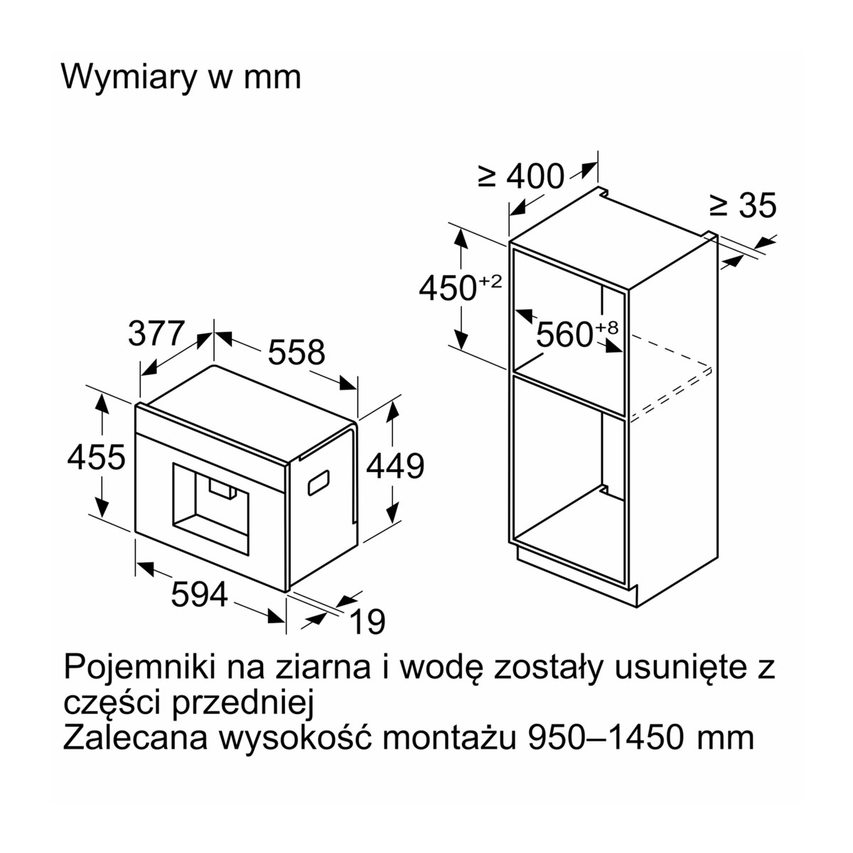 Ekspres do kawy Siemens CT718L1B0 iQ700 do zabudowy - obrazek 4