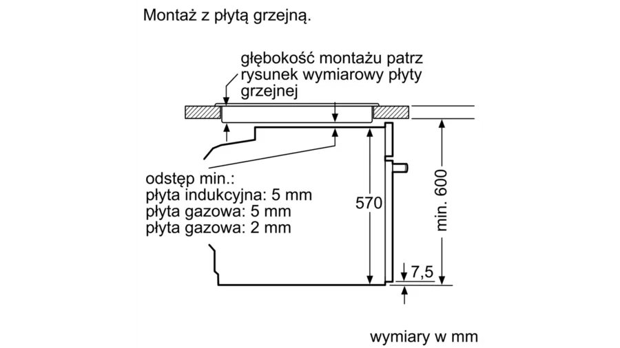 Piekarnik do zabudowy z funkcją pary HRG5180S0 Bosch Serie 6 - obrazek 8
