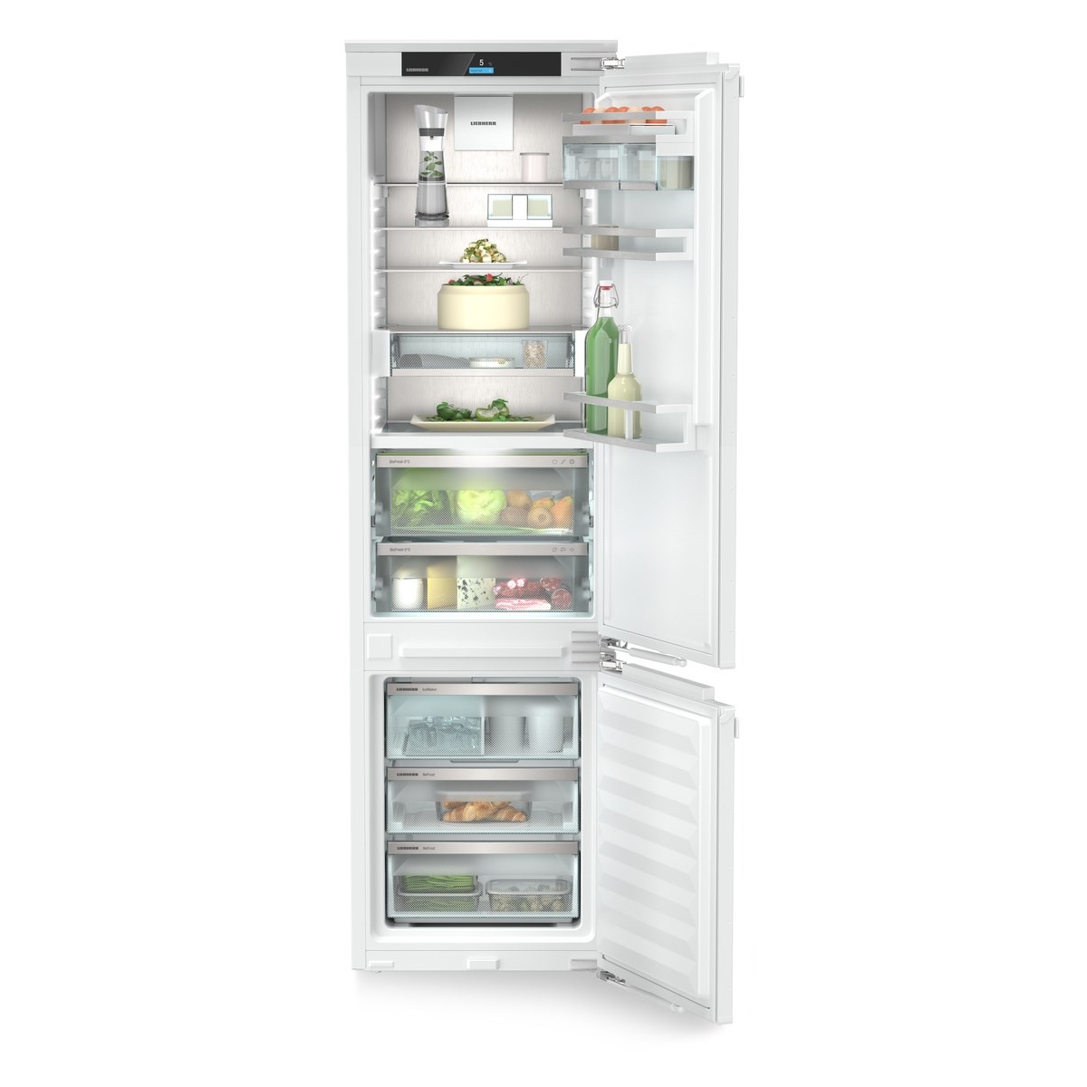 Chłodziarko-zamrażarka ICBNci 5663 Prime z systemem BioFresh i NoFrost