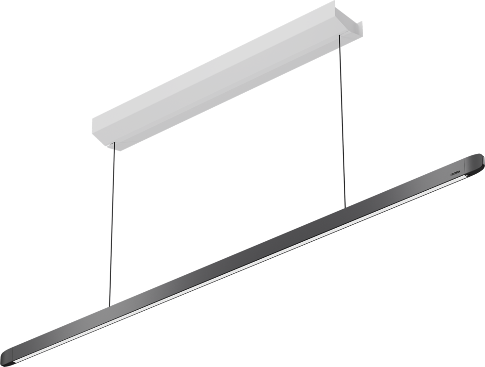 Lampa wisząca BORA Horizon move LHMSW – czerń