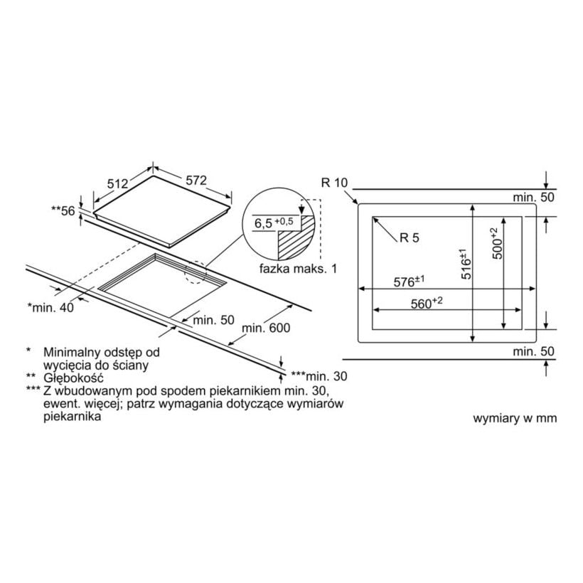 Płyta indukcyjna Siemens EH 601FFB1E 60 cm - obrazek 2