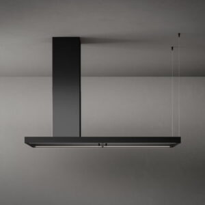 Okap Wyspowy Elle Black Isola 175