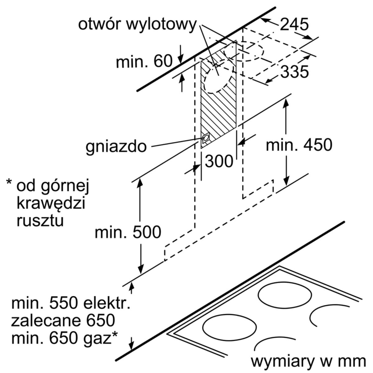OKAP LC98BIP50 NAŚCIENNY SIEMENS iQ500 90 cm Stal szlachetna - obrazek 4