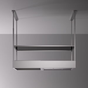 Okap wyspowy Spazio Circle.Tech Isola 130 inox