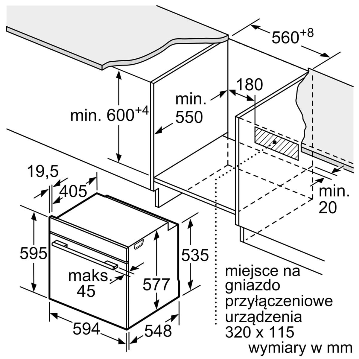 PIEKARNIK DO ZABUDOWY Z FUNKCJĄ PARY SIEMENS iQ700 Stal szlachetna HS636GDS2 - obrazek 5